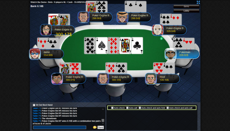 Create private poker room online